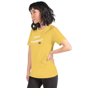 I'm a Prepper Yellow Short-Sleeve Unisex T-Shirt